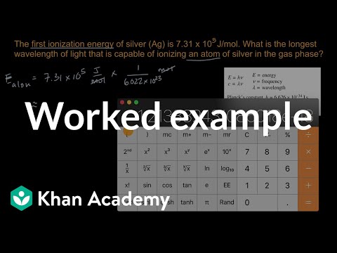 Photoionization example