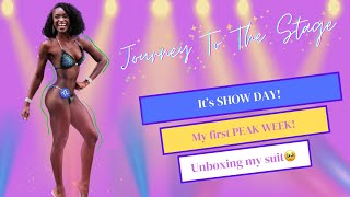 Journey to the Stage | EP: 9 March- SHOW DAY! | Bikini Competition Prep Series