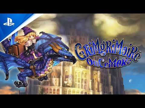 GrimGrimoire OnceMore - Launch Trailer | PS5 & PS4 Games