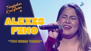 Alexis Fino's beautiful tone in 'You Were There'! | Tanghalan Ng Kampeon 3