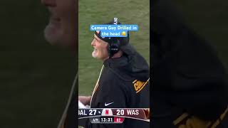 Brandon Aubrey Hits Camera Guy in the Head after failed 56 yard field goal! #nflchristmas