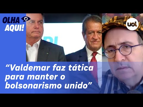 Reinaldo: Valdemar Costa Neto arma tática pra manter Tarcísio refém de Bolsonaro