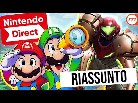 Un Super Nintendo Direct !!! Riassunto in 5 minuti