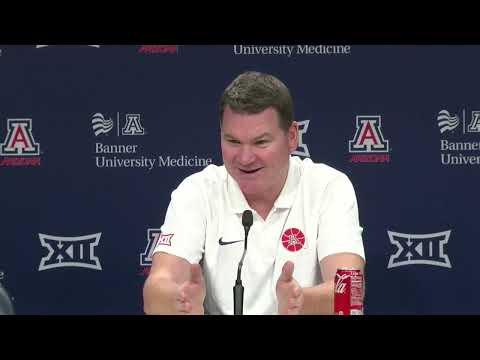 Arizona Basketball Press Conference - Tommy Lloyd