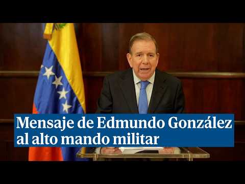 Edmundo González ordena "al alto mando militar desconocer órdenes ilegales"