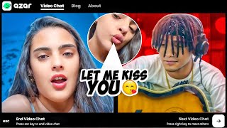 singing to strangers on Azar | OmeTv Alternative | i did not expect that 🫣😜