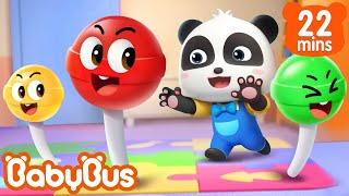 Kiki và những ngón tay kẹo mút | Gia đình ngón tay | Kẹo sắc màu | Nhạc thiếu nhi vui nhộn | BabyBus