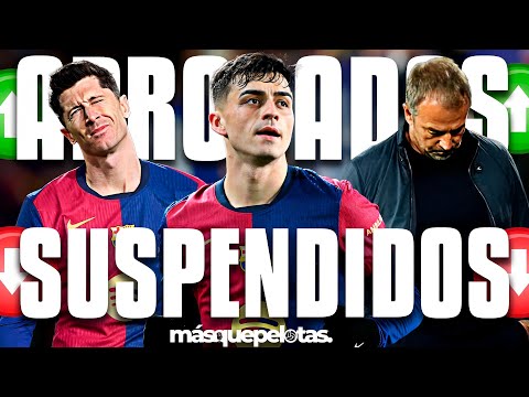 APROBADOS Y SUSPENDIDOS DEL FC BARCELONA | ¿CAMBIARÁN LA NOTA A FINAL DE TEMPORADA?