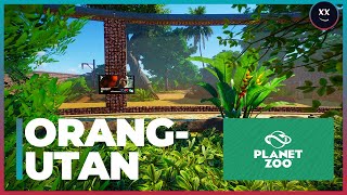 Planet Zoo Orangutan Climbing habitat & Indoor viewing Area  | [15]