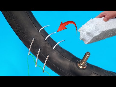 How to make your tires more durable! Turning air tires into airless tires is easy