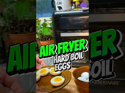 Air Fryer - boiled Eggs #shorts 