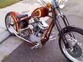 Real Deal Old School Style Harley Panhead Chopper