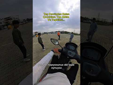 çocukları sevindirmek gerek #iyilik #motovlog #haber #viral