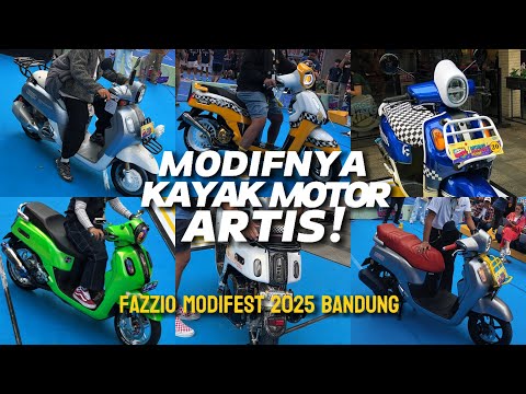 KEREN PARAH! FAZZIO-FAZZIO TERGOKIL PADA NONGOL, WAJIB LIHAT! FAZZIO MODIFEST BANDUNG 2025