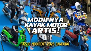 KEREN PARAH! FAZZIO-FAZZIO TERGOKIL PADA NONGOL, WAJIB LIHAT! FAZZIO MODIFEST BANDUNG 2025