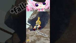 Chibi's screams are so REALISTIC in PEAK 💀💀 #shorts #chibidoki #vtuber