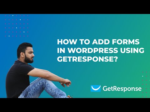 How to add forms in WordPress using GetResponse? | Side form and Popup form | Sign-up for Free