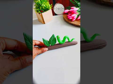 easy kids craft🐍 🫥#shorts #viral #youtubeshorts #shortsviral #clayart #funny #comedy #craft