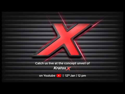 Kratos X - Concept Unveil | Auto Expo 2023 | Tork Motors