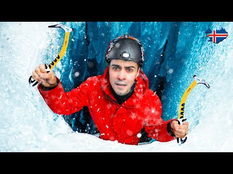 WESZLIŚMY DO JASKINI LODOWCA! 🥶 100h dookoła Islandii! 2/5