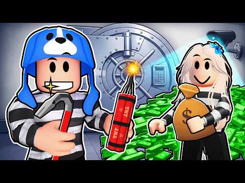 We ROBBED EVERY SPOT in Roblox Rob It With Crazy Fan Girl!