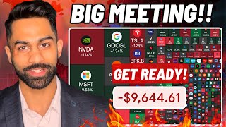 🚨 Urgent WARNING: ALL EYES on THIS Meeting! Market Sell OFF Starting?! #marketcrash