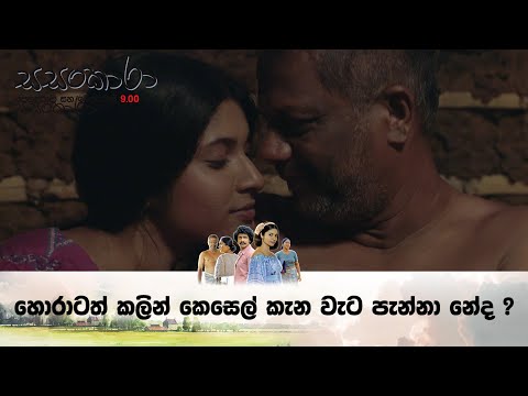 හොරාටත් කලින් කෙසෙල් කැන වැට පැන්නා නේද ? | ❤සසංකාරා❤ | සෑම සති අන්තයකම රාත්‍රී 9.00 ට