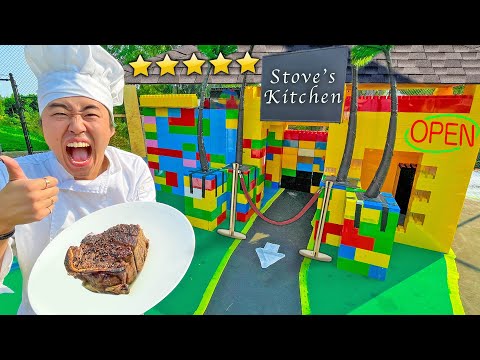 I OPENED A 5 STAR RESTAURANT IN LEGO CITY!!