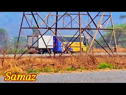 Extra City Zhong tong Mega from Victoria falls entering Harare ##bus #travel #automobile