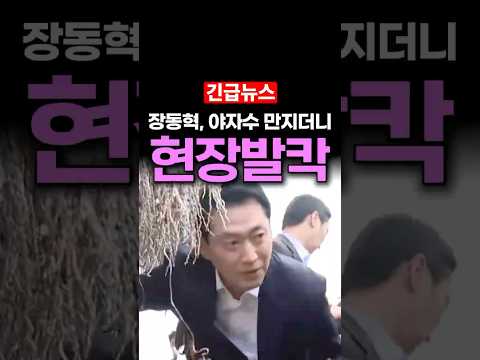 <strong>장동혁</strong>, 야자수 줄기 <strong>직접</strong> 만져 보더니...