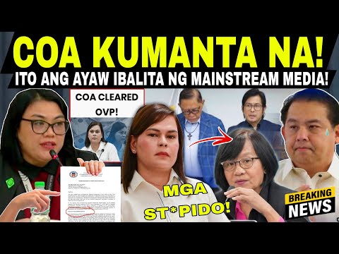 VIRAL: OVP BUDGET ITO ANG AYAW ILABAS NG MEDIA! VP SARA PINAB0RAN! CONGRESS NA-PAHIYA! MALACAÑANG