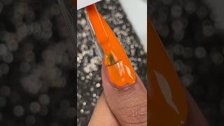Bright Orange Nail Extension 🧡🍊 ilysmnails .com #nails #nailart #asmr #beautyhacks #onthisday