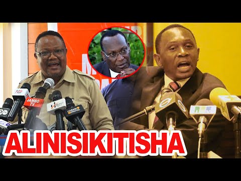 LISSU ASIKITISHWA NA MCHUNGAJI MSIGWA/AKILI KUWA NI RAFIKI YAKE/ASIKITIKA KUONDOKA KWAKE CHADEMA