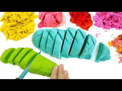 DIY KINETIC SAND | Stress relievers for summer