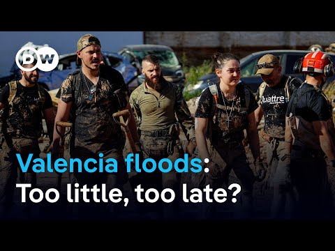 Spain's PM Sanchez sends more soldiers and police to flood epicenter | DW News
