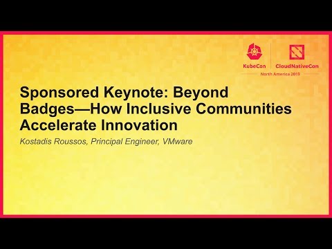Keynote: Beyond Badges—How Inclusive Communities Accelerate Innovation