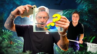 ON ATTRAPE DES POISSONS D’AQUARIUMS DANS LA NATURE ( La nuit ) -TOOPET  