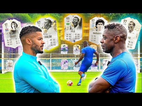 FC24 ICON CARD BATTLE VS MY DAD!! 🔥