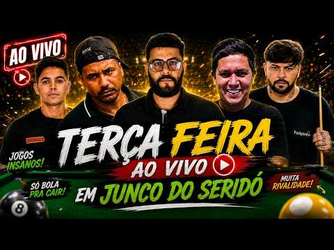 🔴 AO VIVO | R$ 20 MIL MORANGUINHO VS MACARRÃO | JUNCO DO SERIDÓ-PB 🔥🎱