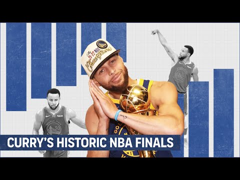 Steph Curry’s historic NBA Finals performance, in four charts | Stat Stories video clip