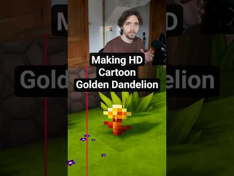 GOLDEN DANDELION - Sapixcraft #minecraft #resourcepack @camman18