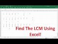 Finding the Least Common Multiple