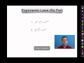 Exploring Zero and Negative Exponents