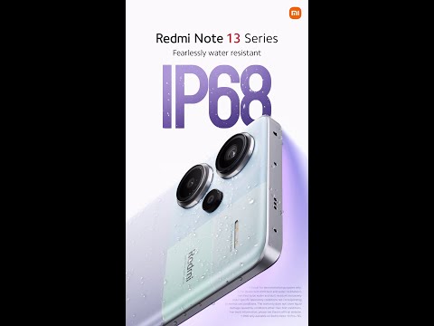 IP68 #RedmiNote13Series