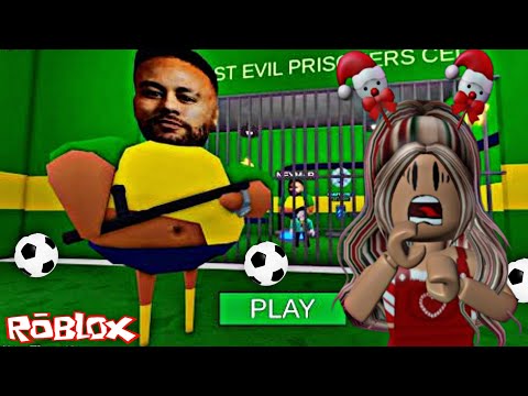 EU TIVE QUE FUGIR DO NEYMAR no Roblox