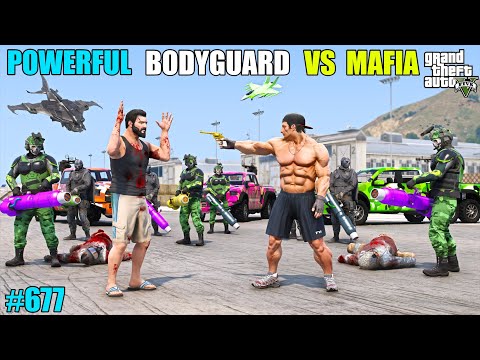 GTA 5 : BODYGUARD SAVED MICHAEL FROM BIG TROUBLE | GTA 5 GAMEPLAY #677