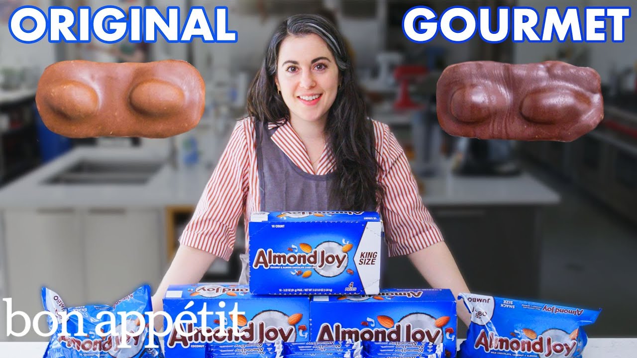 Pastry Chef Attempts to Make Gourmet Almond Joys Gourmet Makes