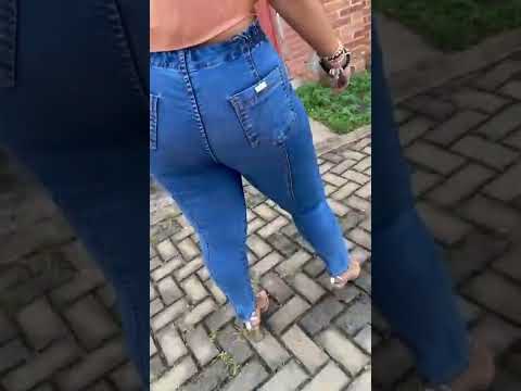 Calça legging jeans