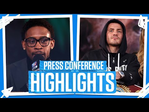 Denys Berinchyk HEATED Presser vs Keyshawn Davis | PRESSER HIGHLIGHTS