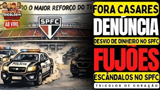 SUPOSTO DESVIO DE DINHEIRO NA GESTÃO CASARES - ESCÂNDALOS ACABAM COM GESTÃO DO PAVÃO